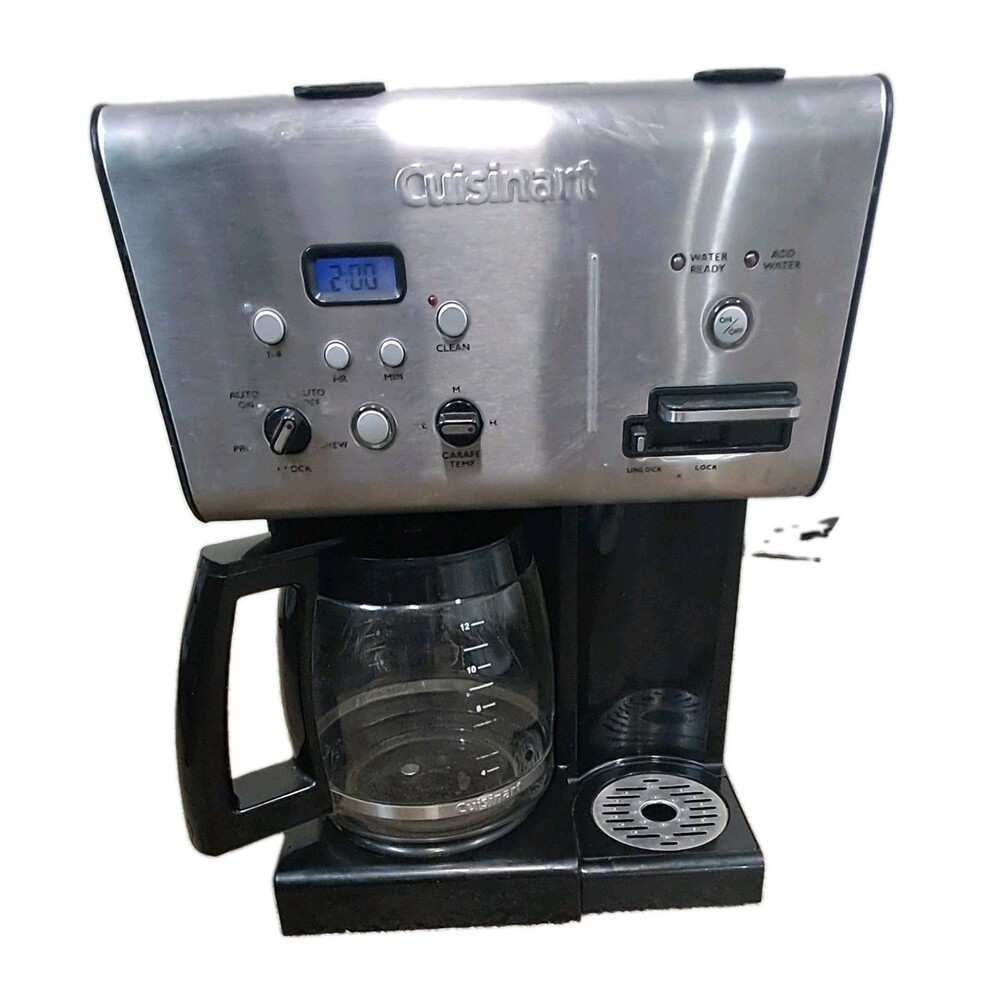 Cuisinart CHW-12 Coffee Plus 12-Cup Programmable Coffee Maker Hot Water System